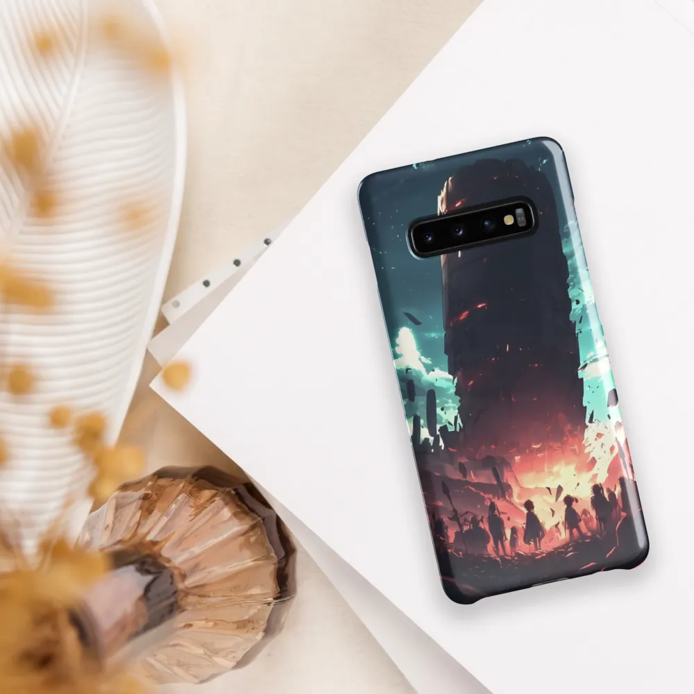 The Tower's Last Stand | Phone Case |  S10 Plus | Snap Case | Glossy