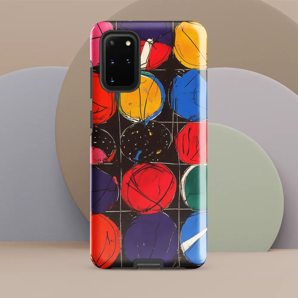 Colorful Circles in Abstract Harmony