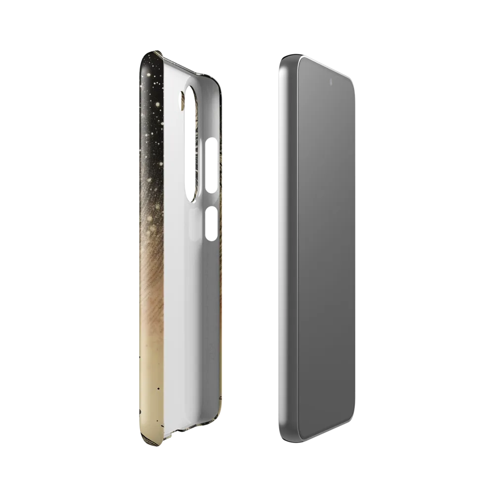 Journey Through the Cosmos | Phone Case |  S23 | Snap Case | Glossy