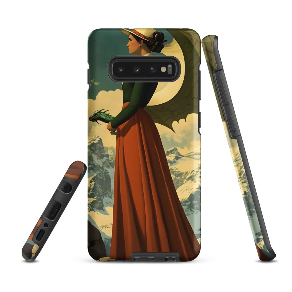 Mystic Harmony: The Dragon Keeper | Phone Case |  S10 Plus | Tough Case | Matte