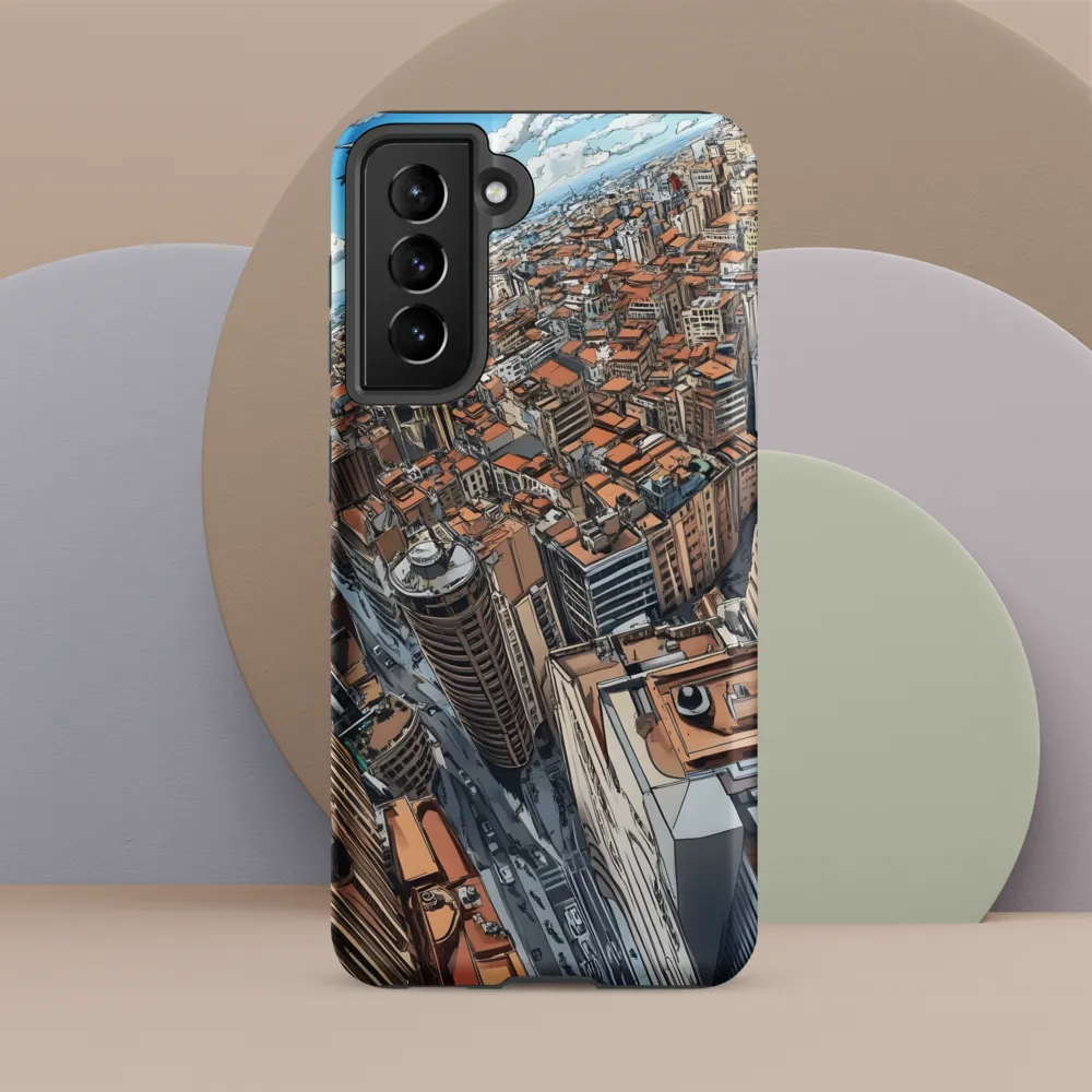 Aerial Symphony of Urban Life