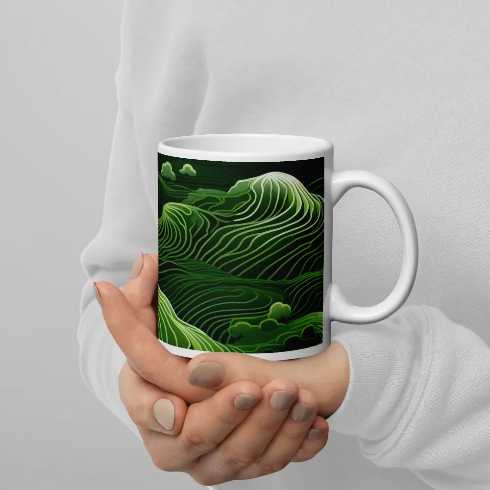 Whispers of Green Hills | Mugs | Multiple Sizes & Colors