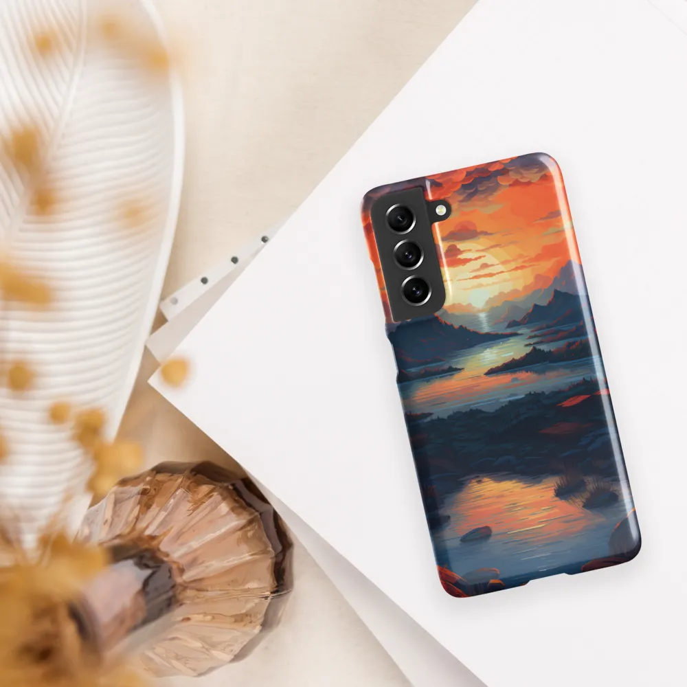 Ethereal Evening: A Digital Dusk