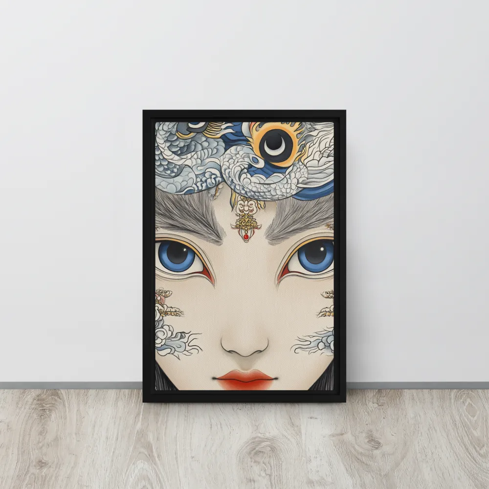 Guardian of Dreams | Canvas with Black Frame | 12″×18″