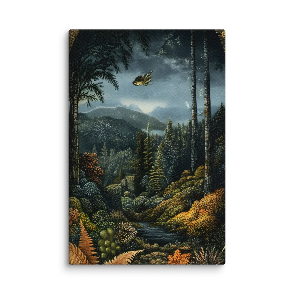 Whispers of the Enchanted Forest | Canvas | 8″×12″