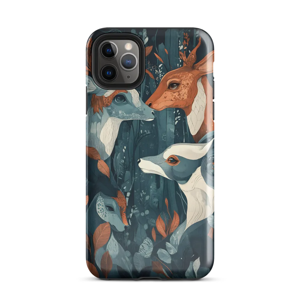 Curious Encounters in the Woodland | Phone Case |  11 Pro Max | Tough Case | Glossy