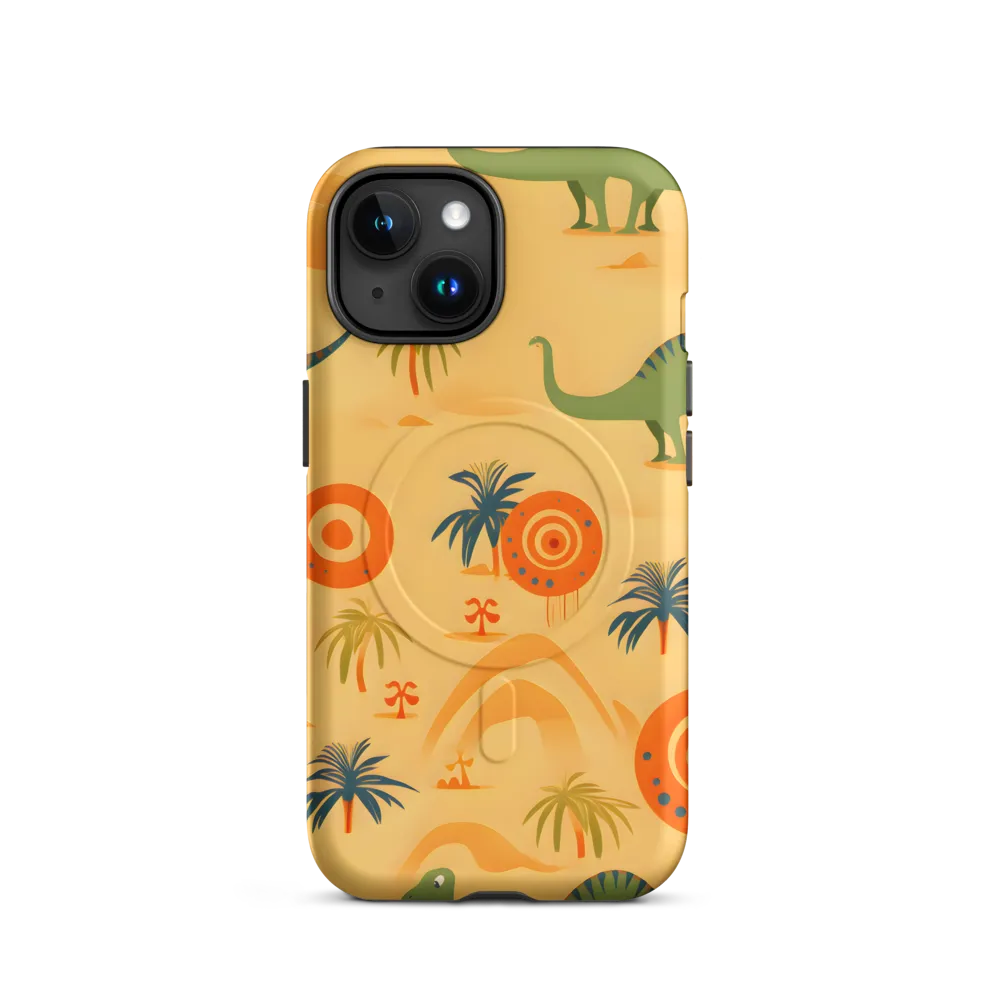 Prehistoric Playtime | Phone Case |  15 | MagSafe® Tough Case | Matte