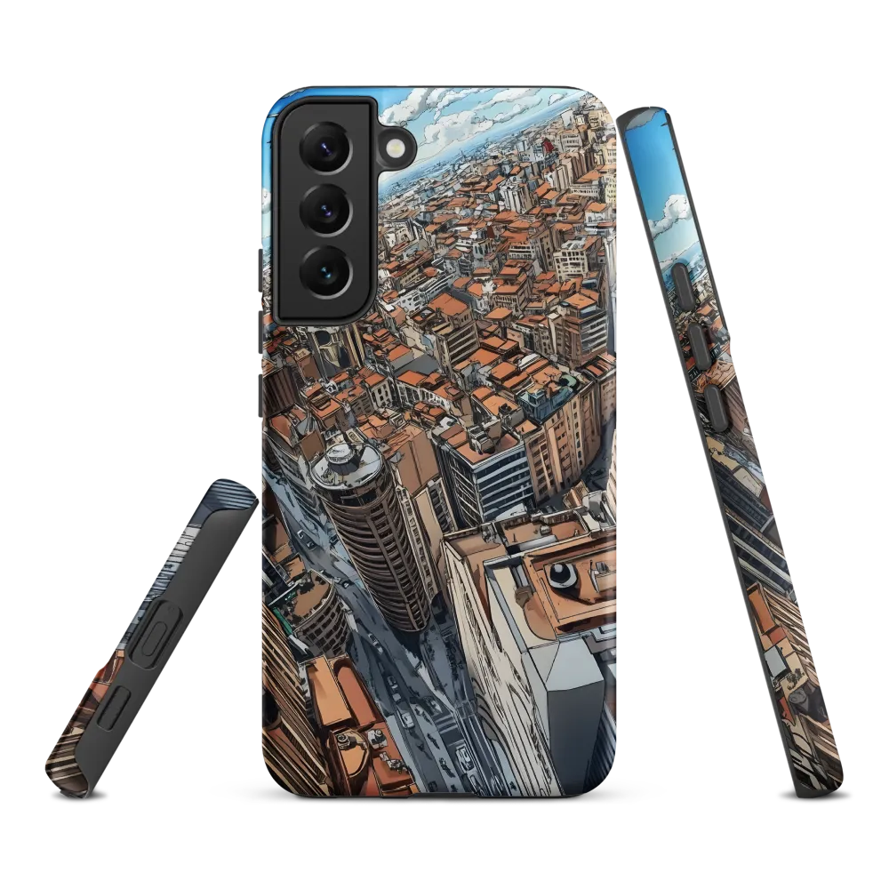 Aerial Symphony of Urban Life