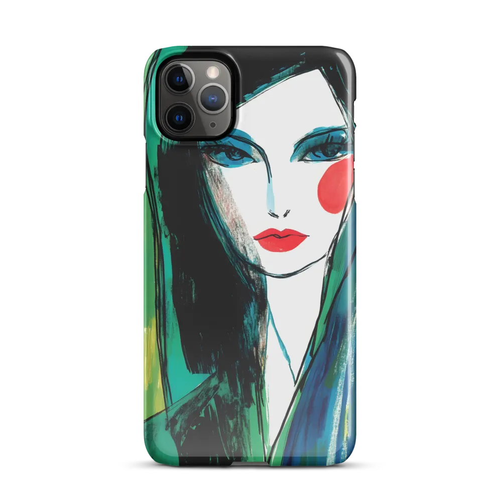 The Enigmatic Gaze | Phone Case |  11 Pro Max | Snap Case | Glossy