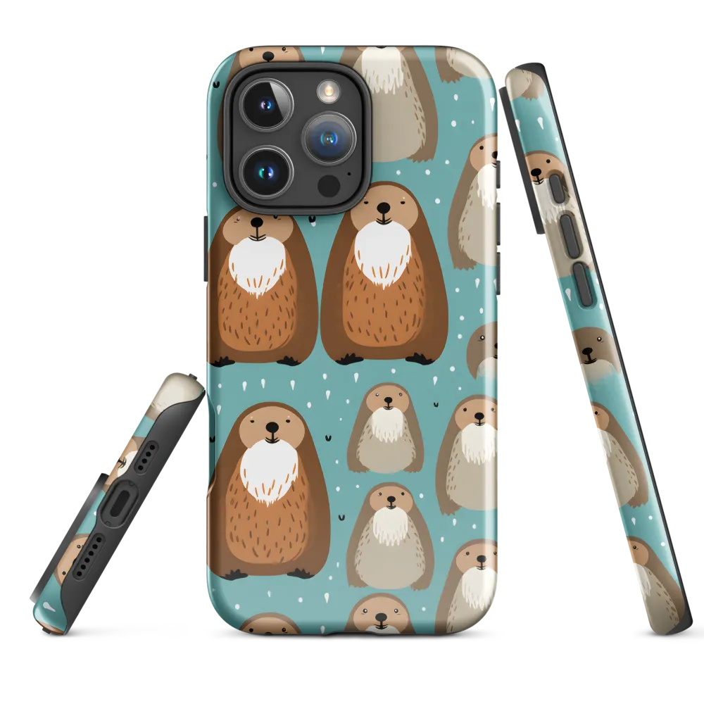 Whimsical Otter Pattern