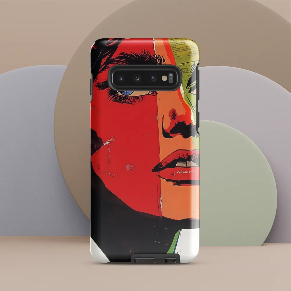 Vibrant Expressions: A Pop Art Portrait