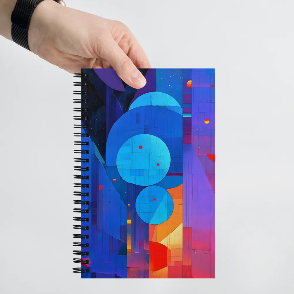 Cosmic Geometry | Spiral Notebook