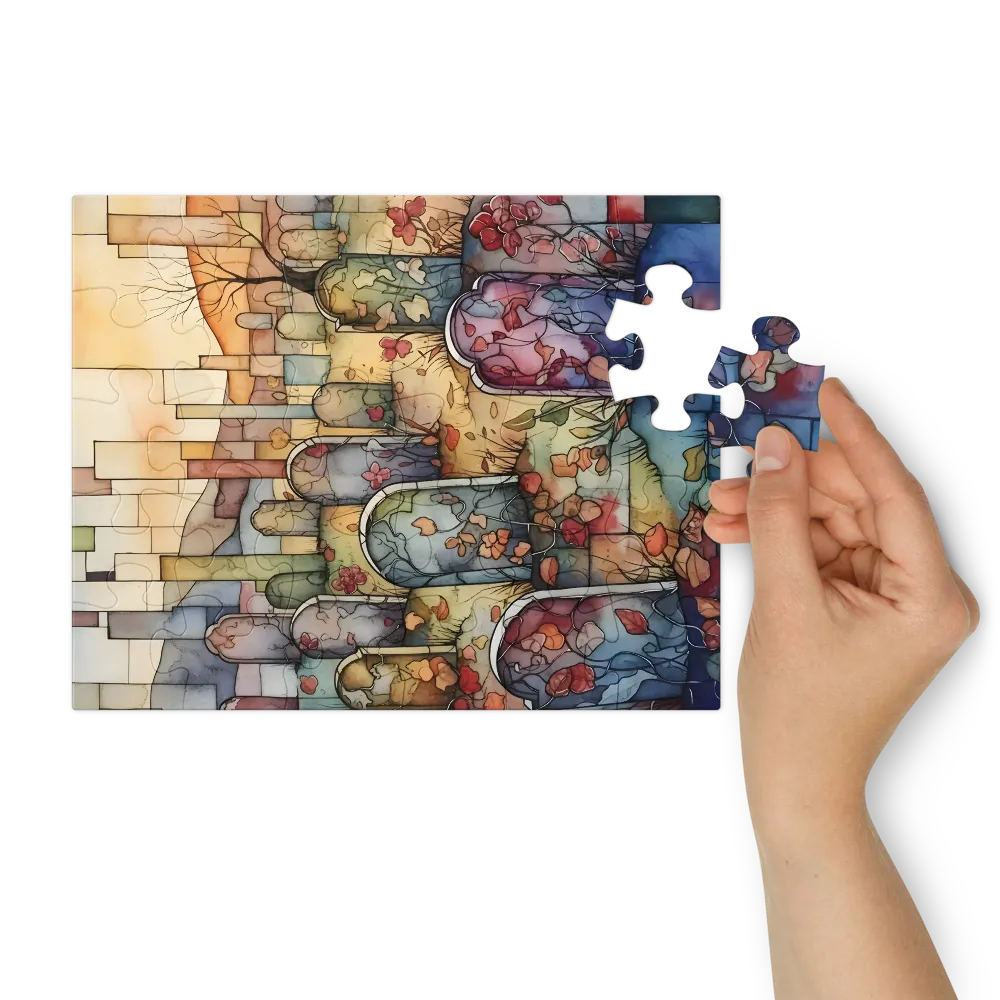 Garden of Memory 
 Jigsaw Puzzle in Tin Box