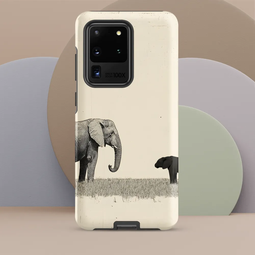 Contrasting Companions | Phone Case |  S20 Ultra | Tough Case | Matte
