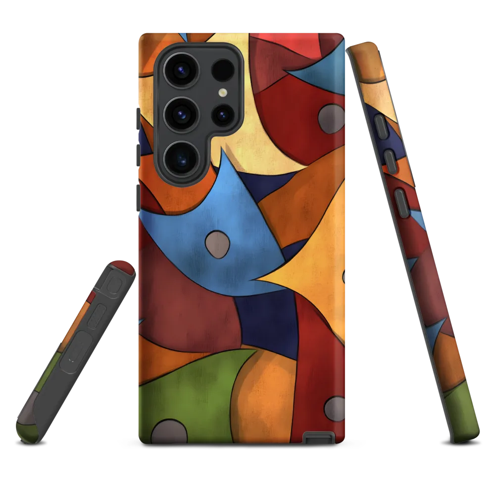 Vibrant Interplay of Shapes