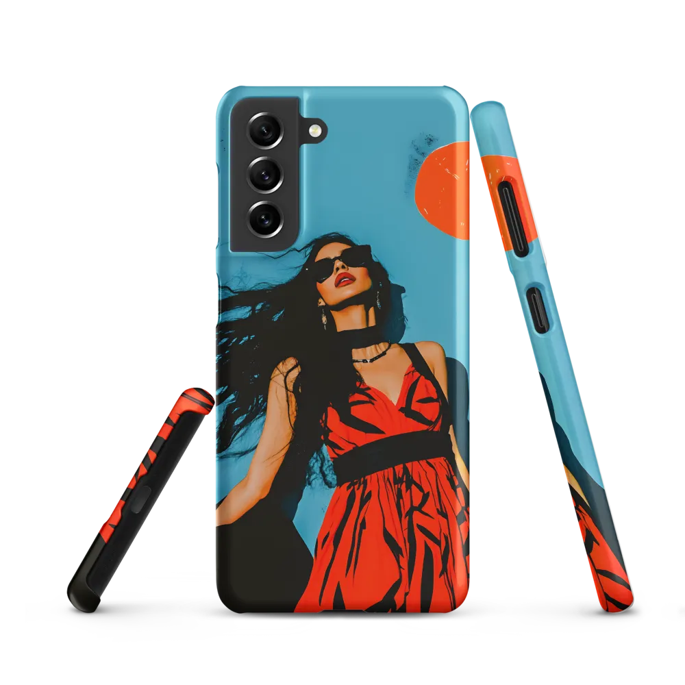 Sunset in Fashion: A Modern Portrait