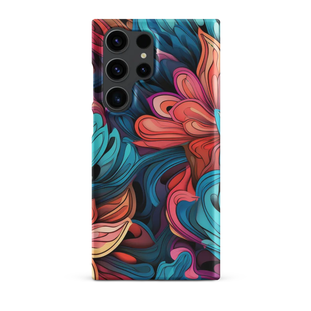 Floral Symphony | Phone Case |  S23 Ultra | Snap Case | Matte