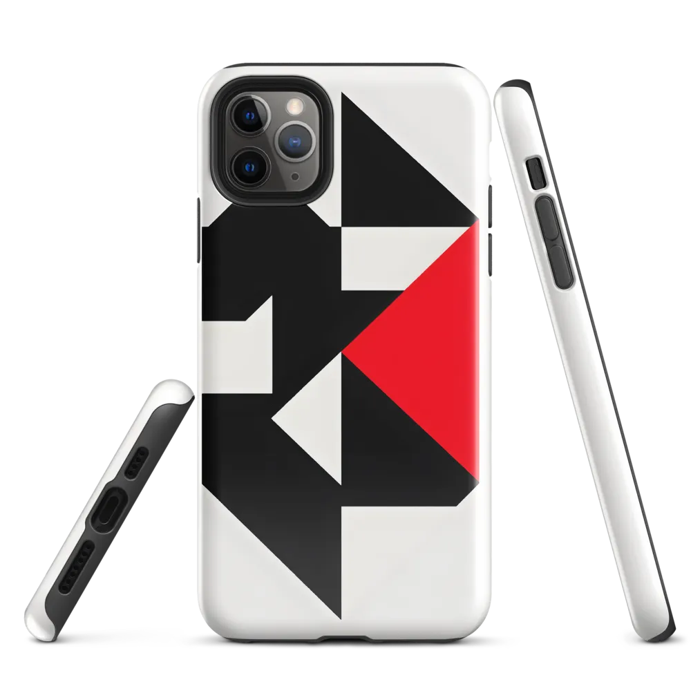 Dynamic Geometric Harmony | Phone Case |  11 Pro Max | Tough Case | Glossy