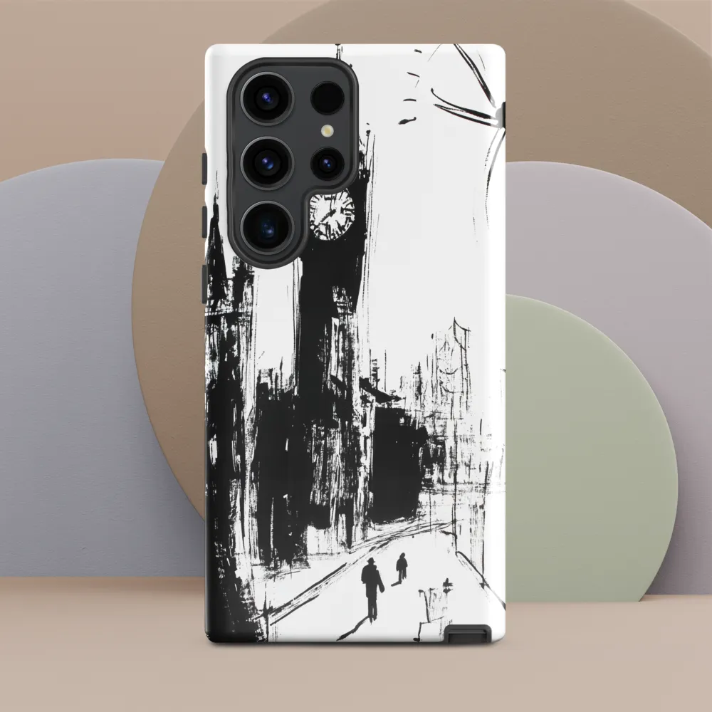 Clock Tower in Motion