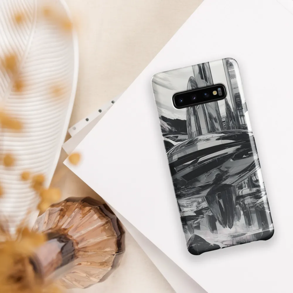 Reflections of the Future | Phone Case |  S10 Plus | Snap Case | Glossy