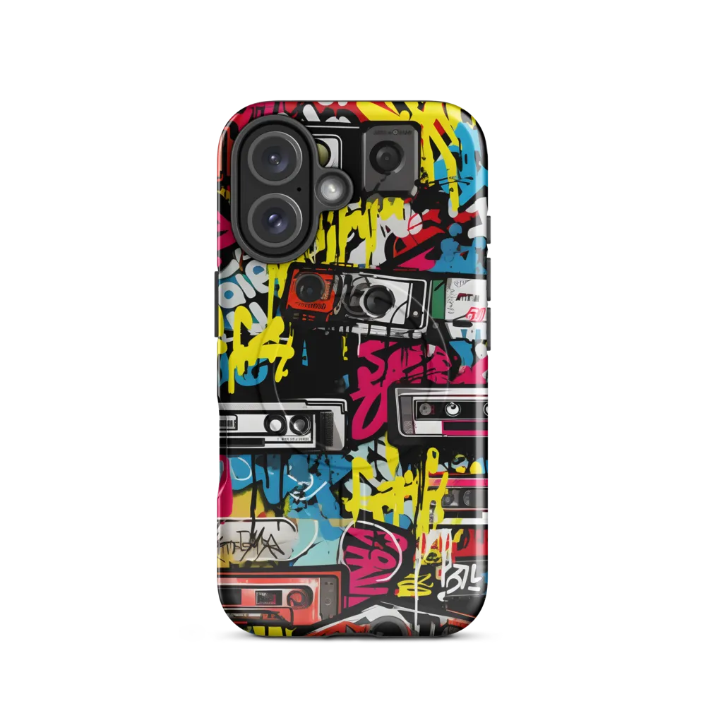 Urban Nostalgia: A Retro Cassette Explosion