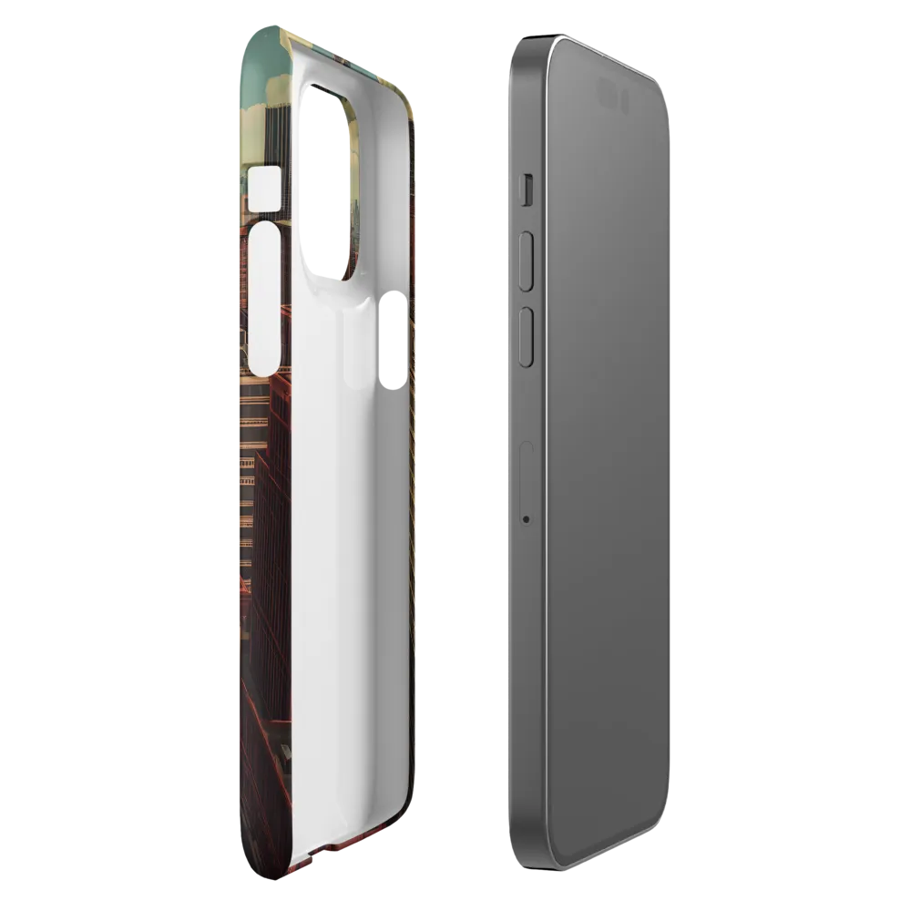 Urban Reverie: A Journey Through the City | Phone Case |  14 Pro Max | Snap Case | Matte