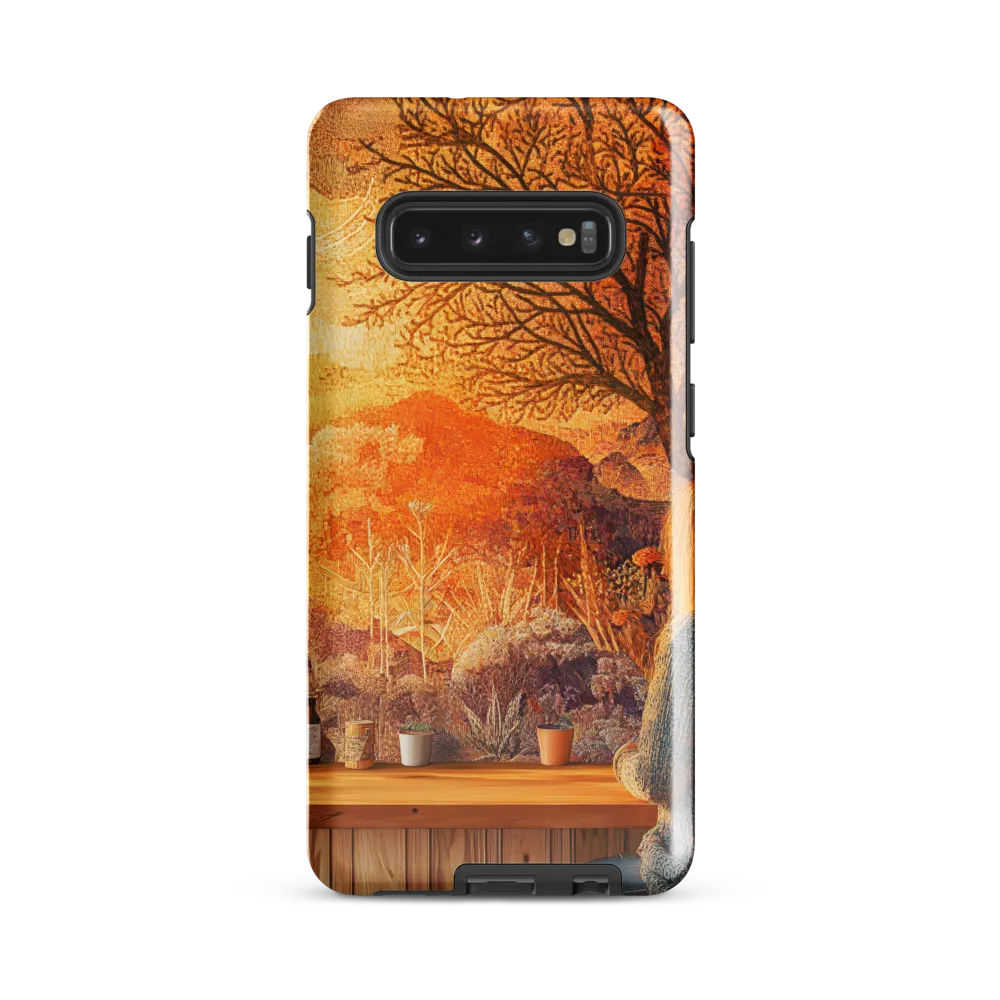 Whispers of a Golden Sunset | Phone Case |  S10 Plus | Tough Case | Glossy