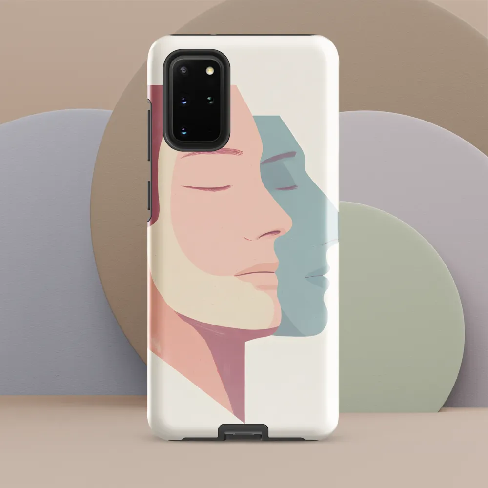 Dual Facets of Serenity | Phone Case |  S20 Plus | Tough Case | Glossy