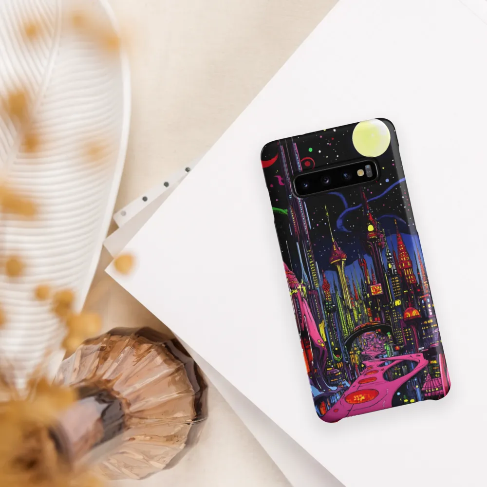 Neon Dreams of a Futuristic City