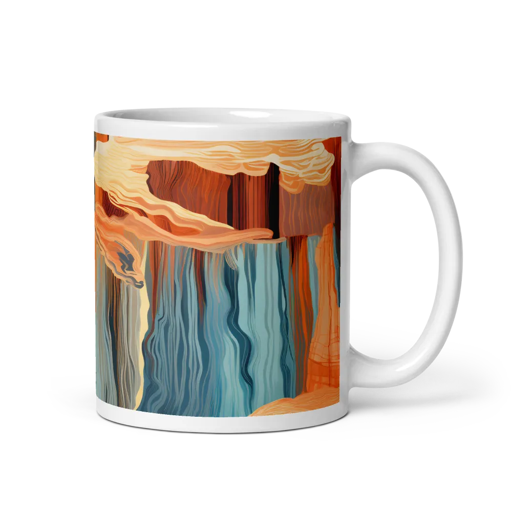 Ethereal Canyon Dreamscape | Mug with White inside | 11 oz