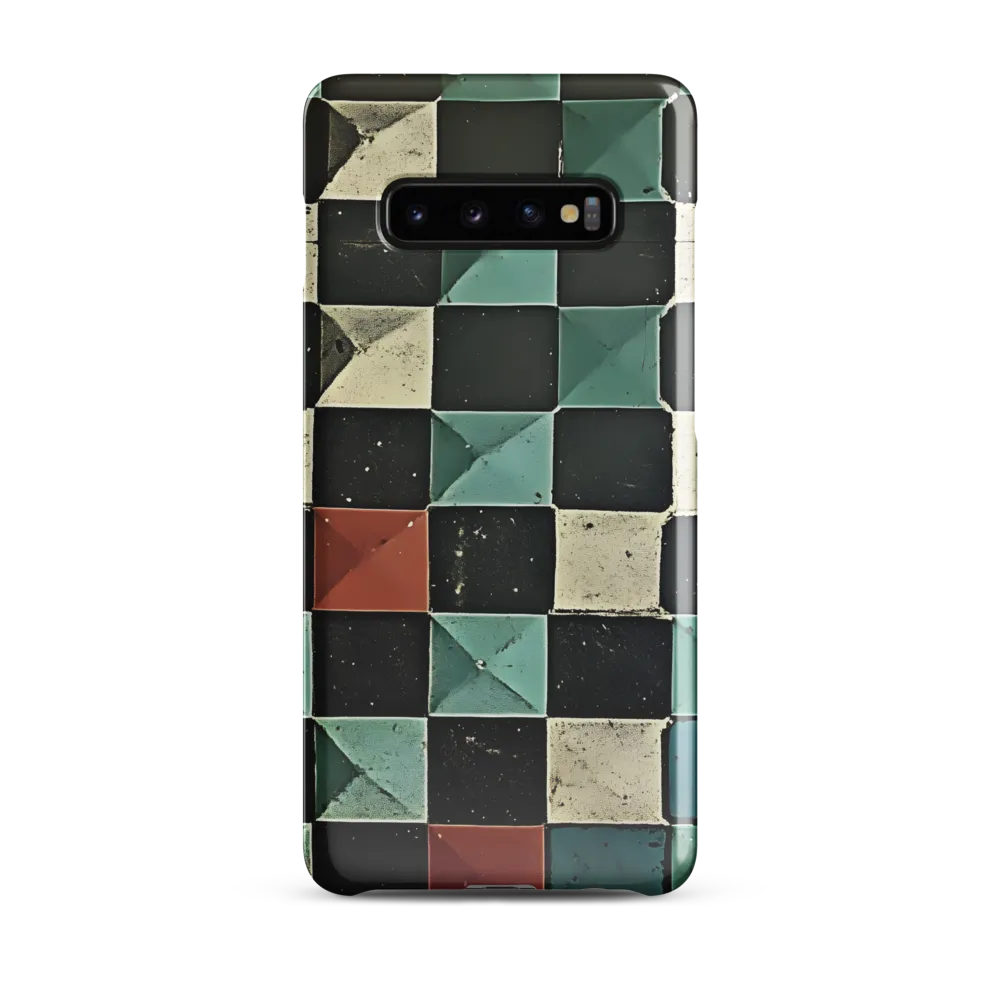 Geometric Harmony | Phone Case |  S10 Plus | Snap Case | Glossy