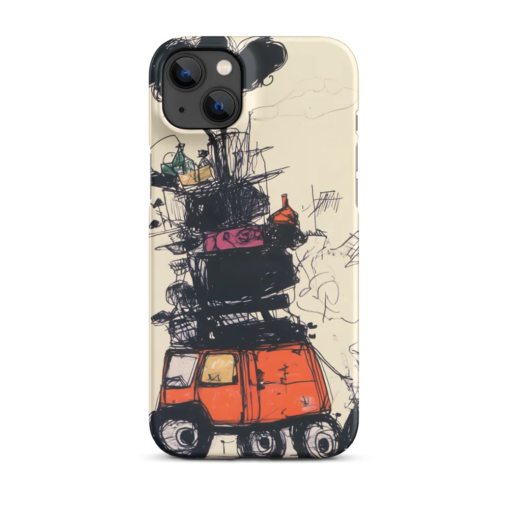 The Whimsical Hauler | Phone Case |  14 Plus | Snap Case | Matte
