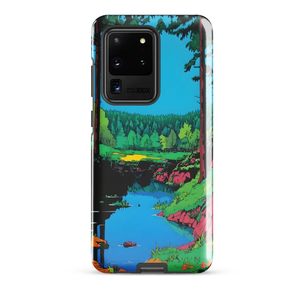 Tranquil Reflections: A Vibrant Landscape