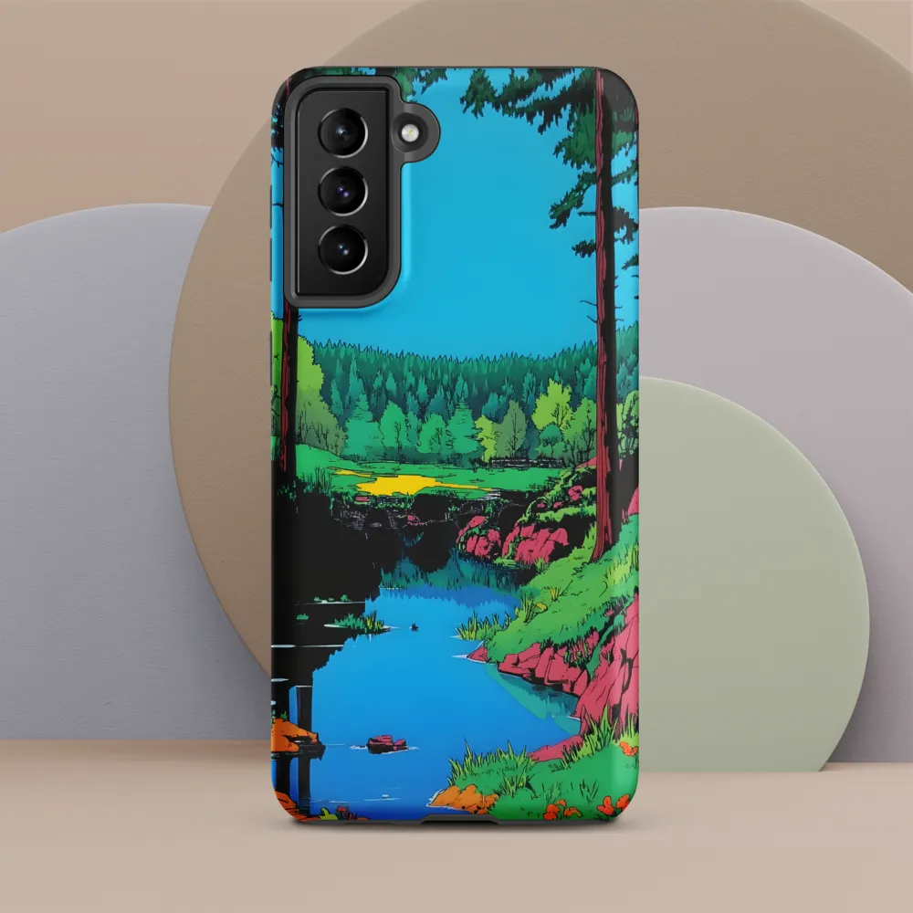 Tranquil Reflections: A Vibrant Landscape