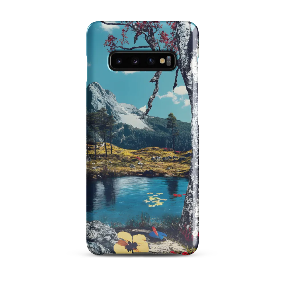 Serenity in Surreal Landscape | Phone Case |  S10 Plus | Snap Case | Glossy