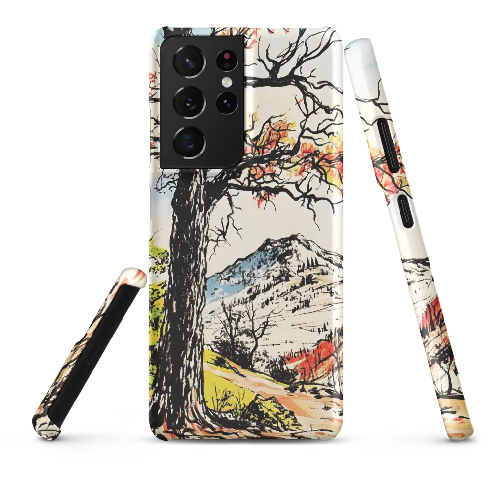 Autumn Majesty: The Guardian Tree | Phone Case |  S21 Ultra | Snap Case | Matte