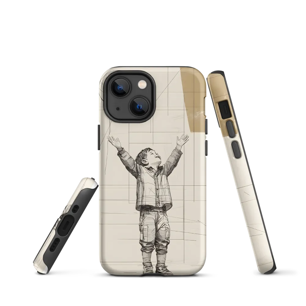 A Child's Dream | Phone Case |  13 mini | Tough Case | Matte