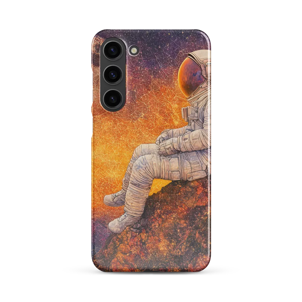 Cosmic Contemplation | Phone Case |  S23 Plus | Snap Case | Glossy