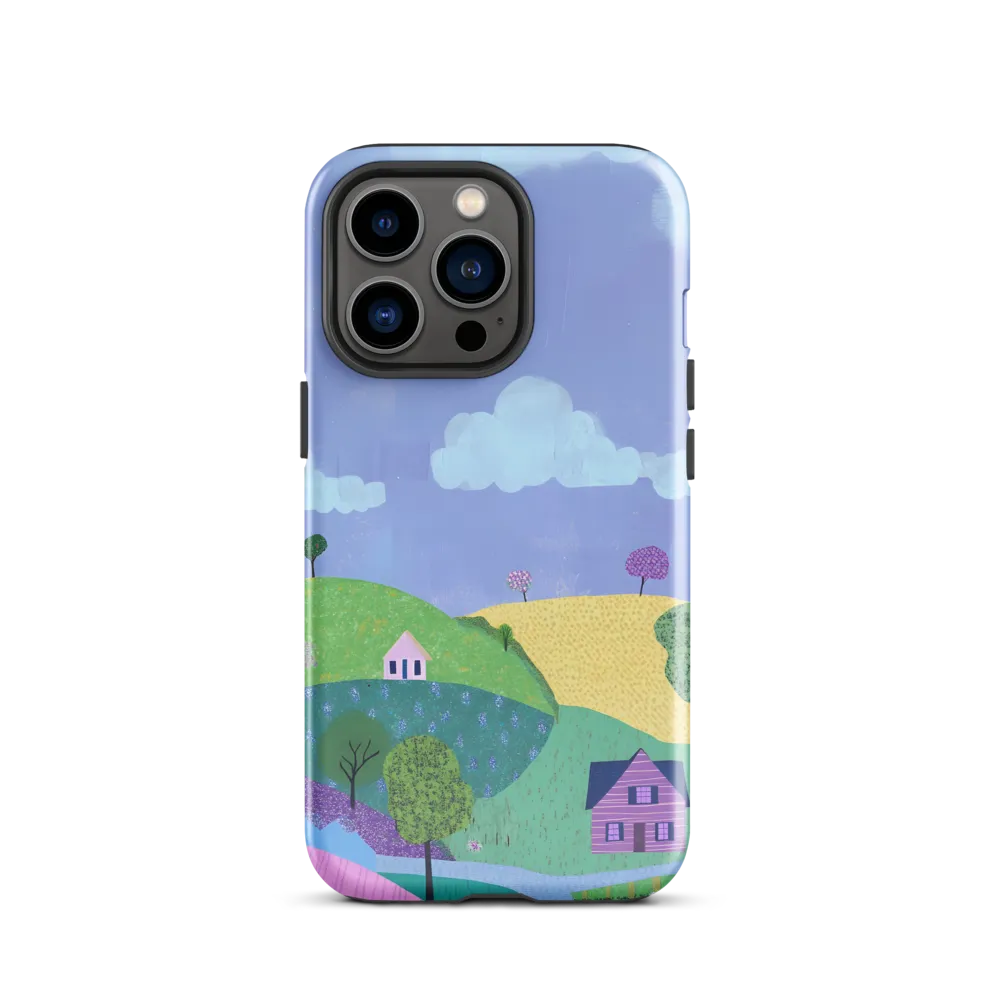 Whimsical Hills and Quaint Homes