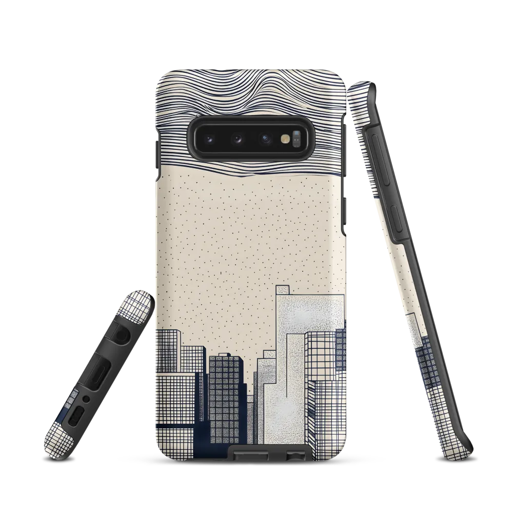 Urban Patterns: A Minimalist Skyline