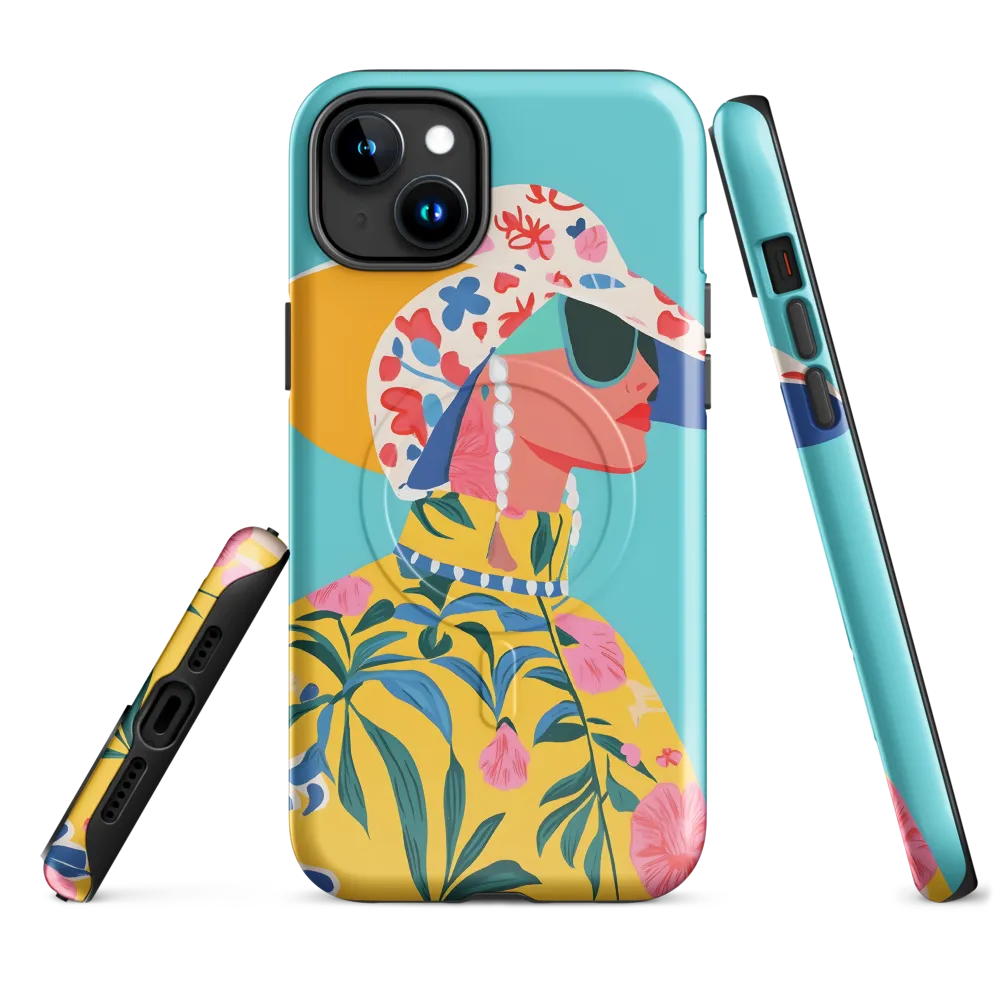 Tropical Confidence: A Fashion Portrait