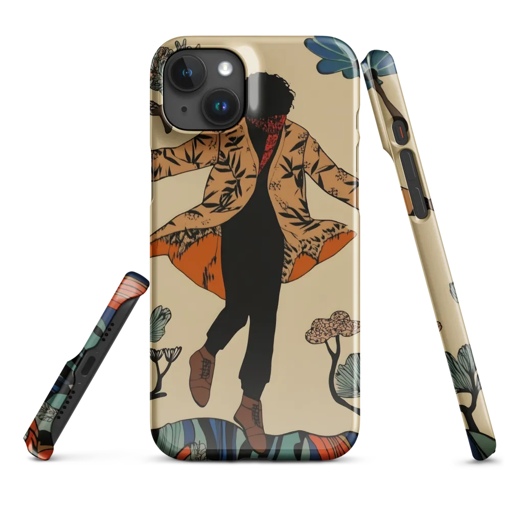 In Full Bloom: Embracing Nature's Whimsy | Phone Case |  15 Plus | Snap Case | Glossy