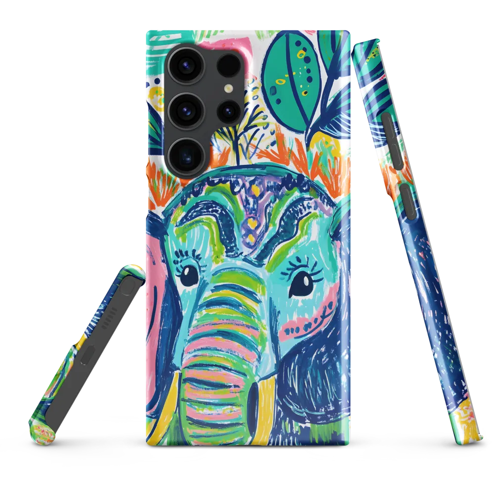 Whimsical Elephant Portrait