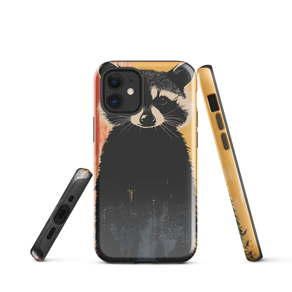Whimsical Raccoon Portrait