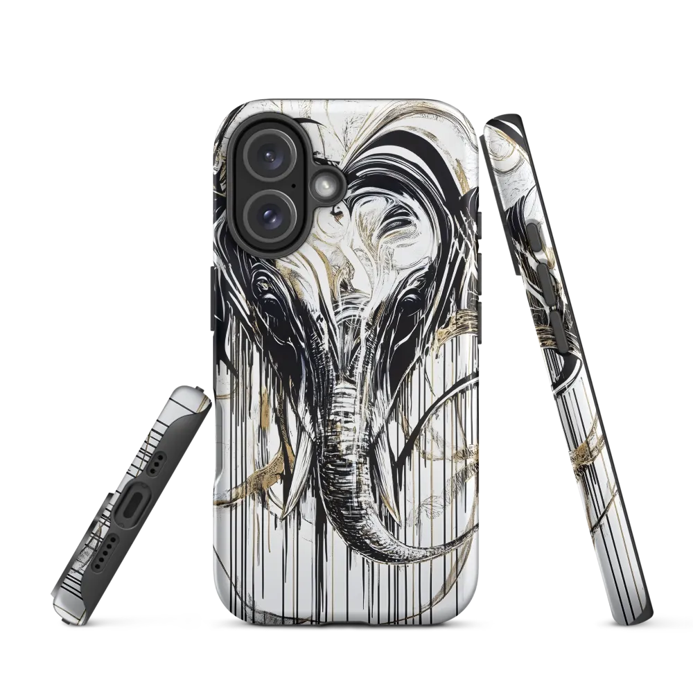 Majestic Elegance: The Heart of an Elephant | Phone Case