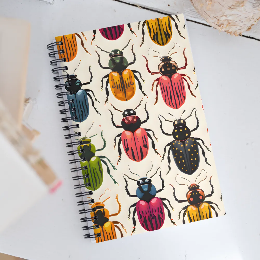 Beetle Serenade | Spiral Notebook