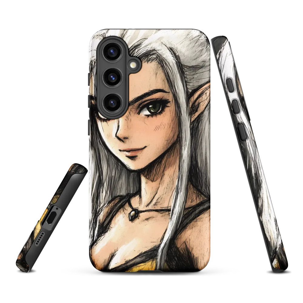 Ethereal Elegance: The Elf's Portrait
