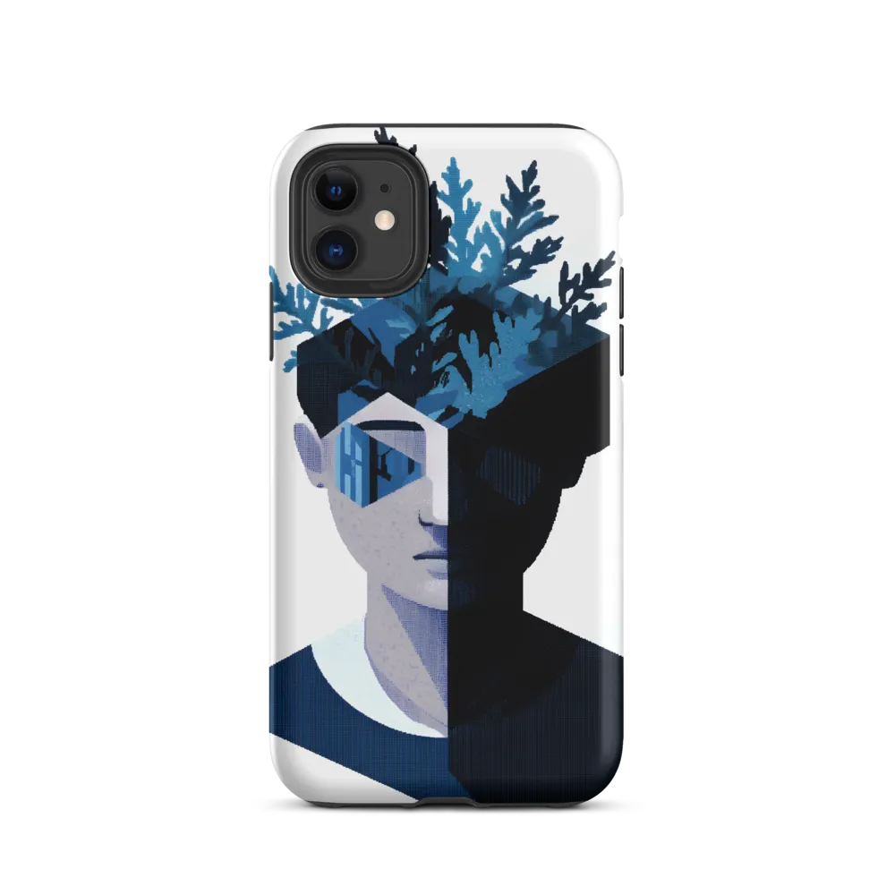 Nature's Reflection in a Surreal Portrait