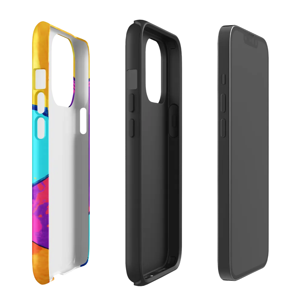 Playful Cubes in Vibrant Harmony | Phone Case |  13 Pro | Tough Case | Glossy