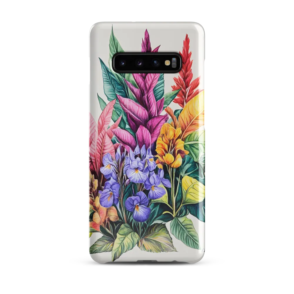 Tropical Symphony | Phone Case |  S10 Plus | Snap Case | Glossy